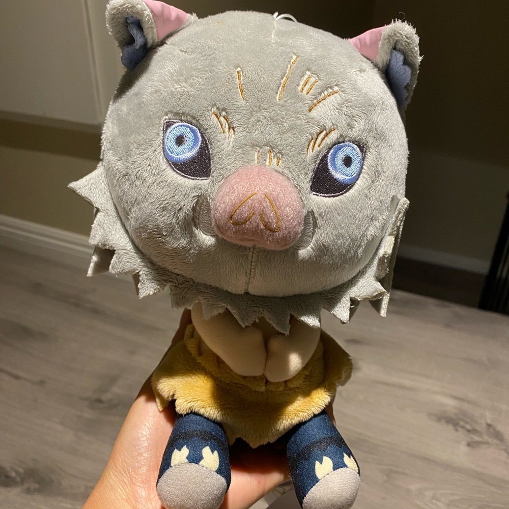 NWT Bandai demon slayer inosuke plush